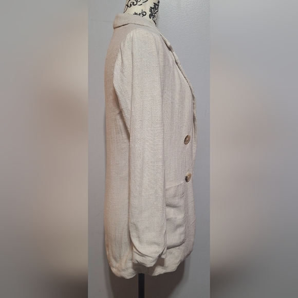 XXS Dynamite Linen Jacket - Picture 2 of 6